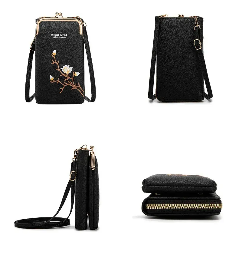 Women Sling Cross-Body Wallet